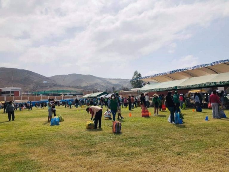 Cocachacra también tuvo su feria itinerante