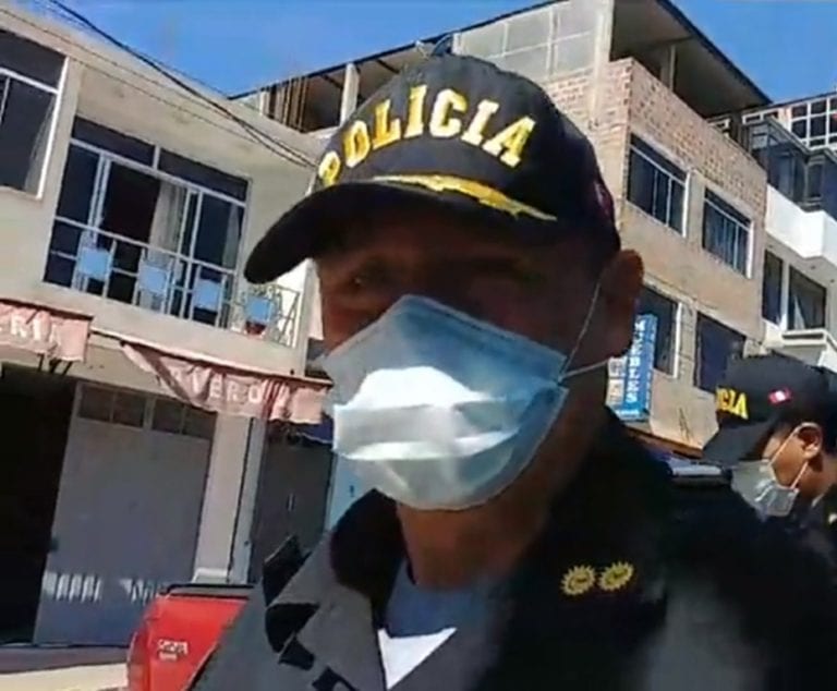 En Moquegua existe solo un efectivo policial con COVID-19
