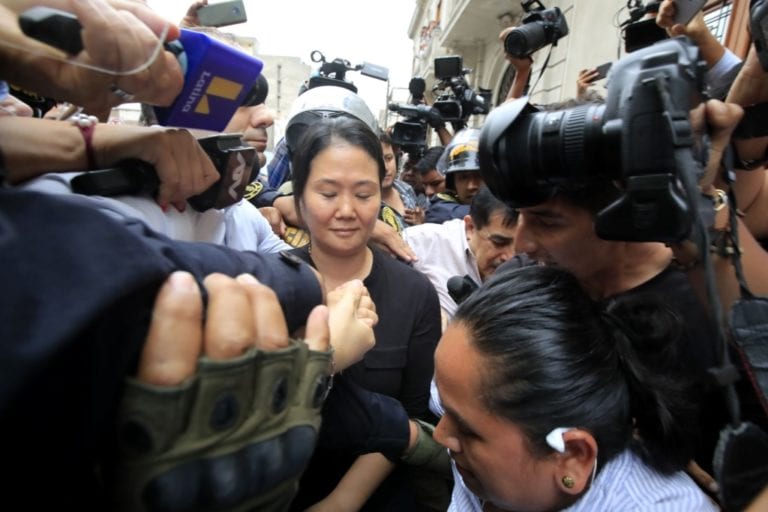 Fiscalía presentará este lunes primer recurso contra liberación de Keiko Fujimori