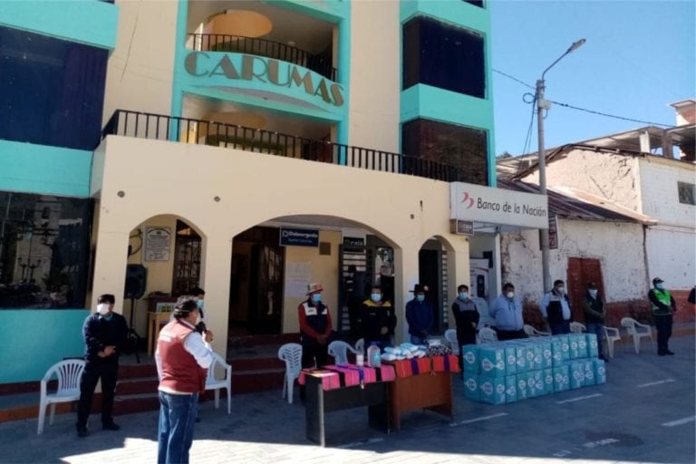 Alcalde reafirmó trabajo transparente a favor de los hermanos de la zona andina