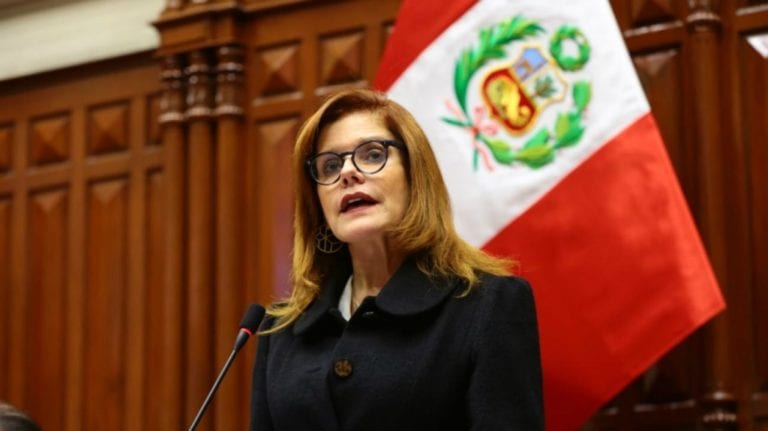 Congreso aceptó renuncia de Mercedes Aráoz a vicepresidencia de la República