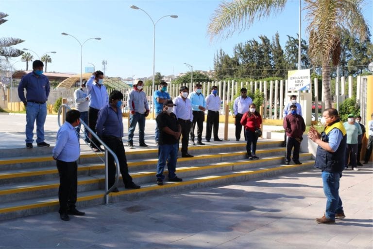 Moquegua: Alcalde intensifica trabajo para reactivar el servicio de taxi