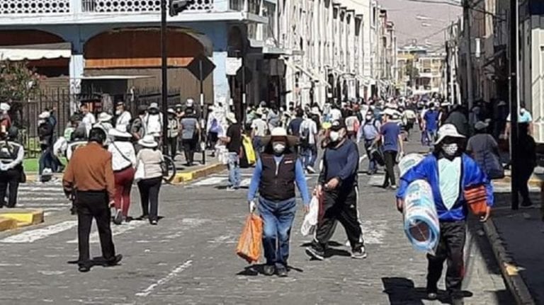 Evalúan inmovilización social por 10 días en toda la región Arequipa