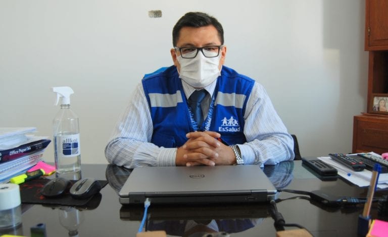 Dr. Daniel Sánchez continúa como jefe de la Red Asistencial de EsSalud
