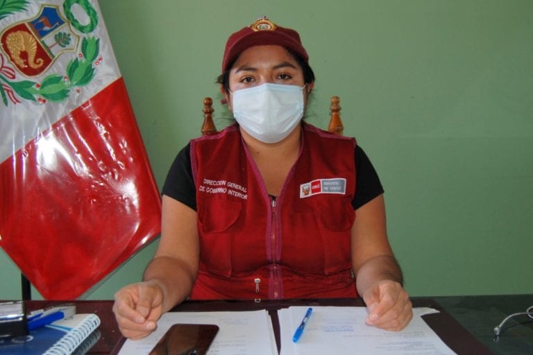 «Le bajan el dedo» a prefecta regional de Moquegua