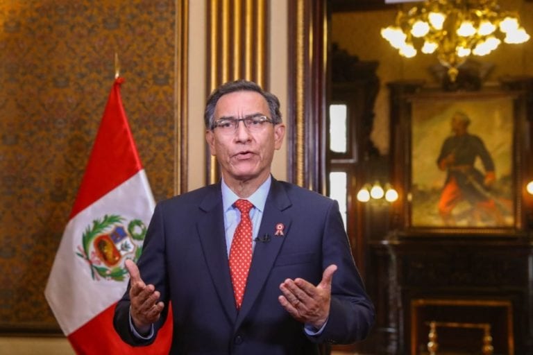 Presidente Vizcarra convocará a referéndum para eliminar la inmunidad parlamentaria