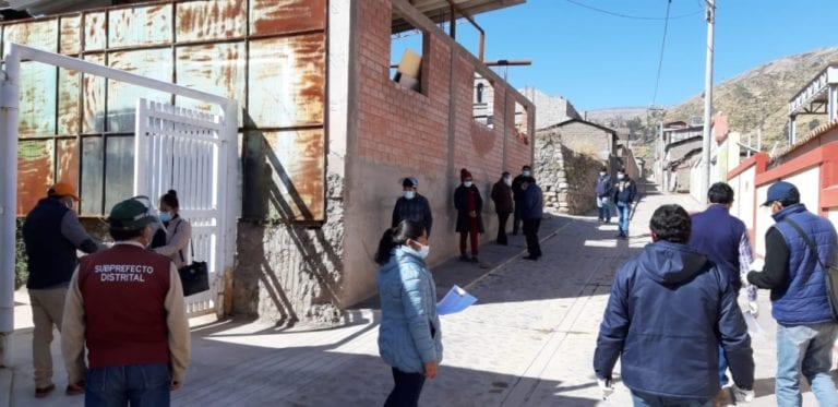 Municipalidad distrital de Carumas realizo tamizaje a trabajadores ediles