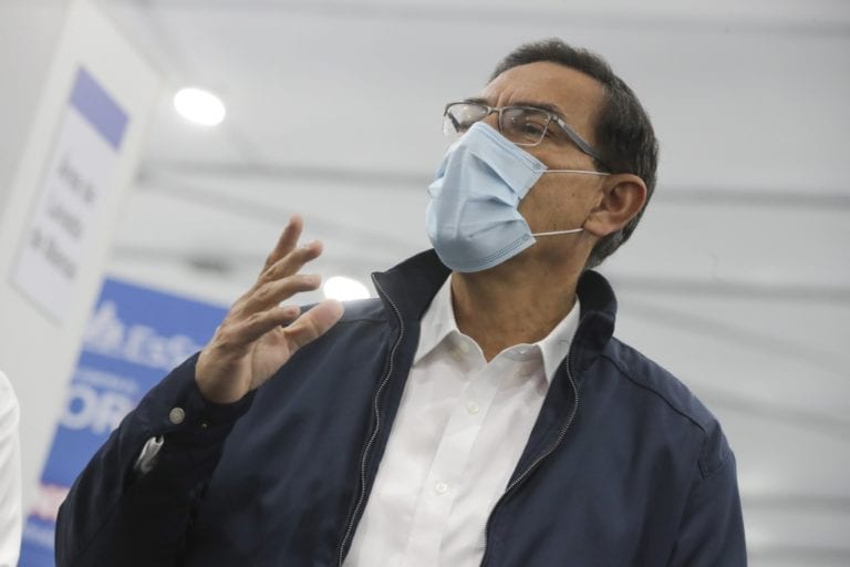 Presidente Vizcarra sobre coronavirus en el sur: “Estos días van a ser duros”