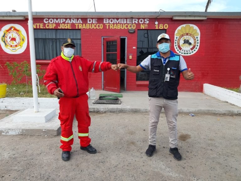 Municipio de Pacocha entrega perfil técnico para local de bomberos