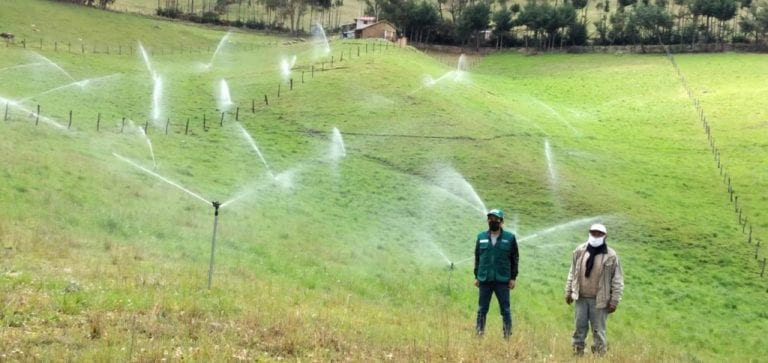 Minagri instalará sistema de riego tecnificado en Arequipa
