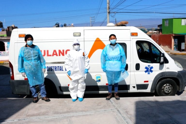 Municipio del distrito de Islay pone a disposición del Minsa una ambulancia 