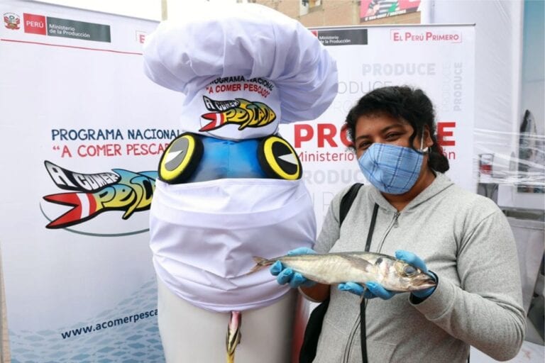 Municipio de Moquegua y Produce en feria de consumo de pescado