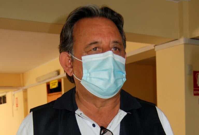 Jorge Luis Monroy: “En el Hospital Regional hay camas y oxígeno, estamos más tranquilos”