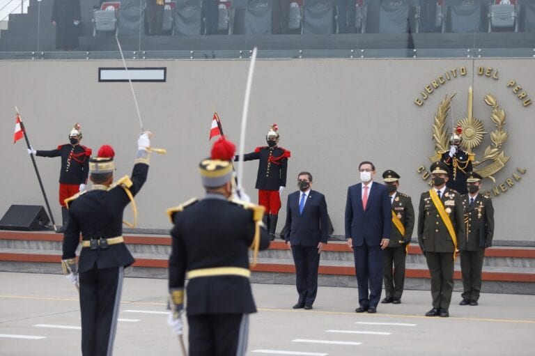 Presidente anuncia inversión de más S/ 500 millones para el Ejército peruano
