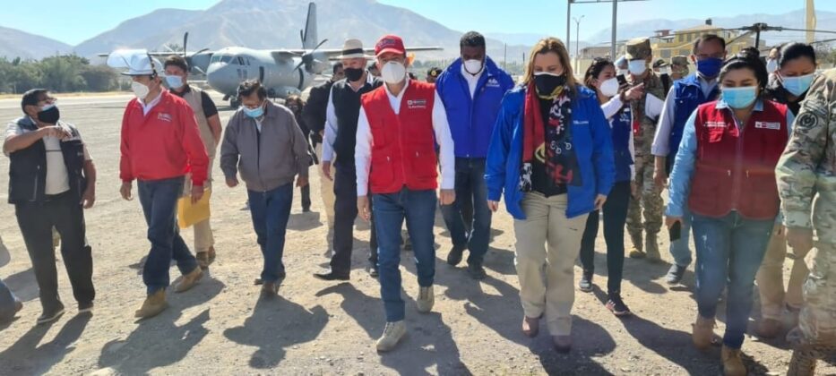 Ministros y presidenta ejecutiva de EsSalud arriba a Moquegua para aperturar hospitales itinerantes 01082020 2 La Prensa Regional
