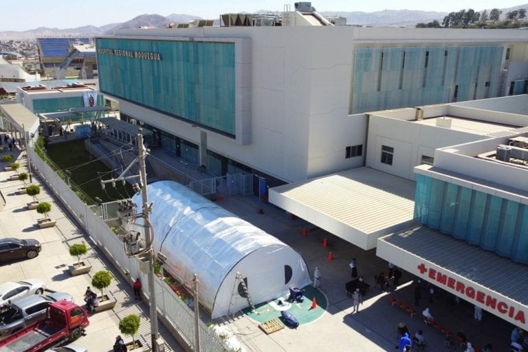 Southern Peru instala 18 carpas hospitalarias en Tacna, Moquegua, Arequipa y Apurímac