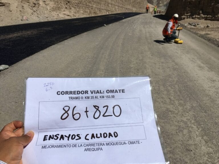 Contraloría recomienda a Provías Nacional adoptar medidas correctivas en obra vial en Moquegua