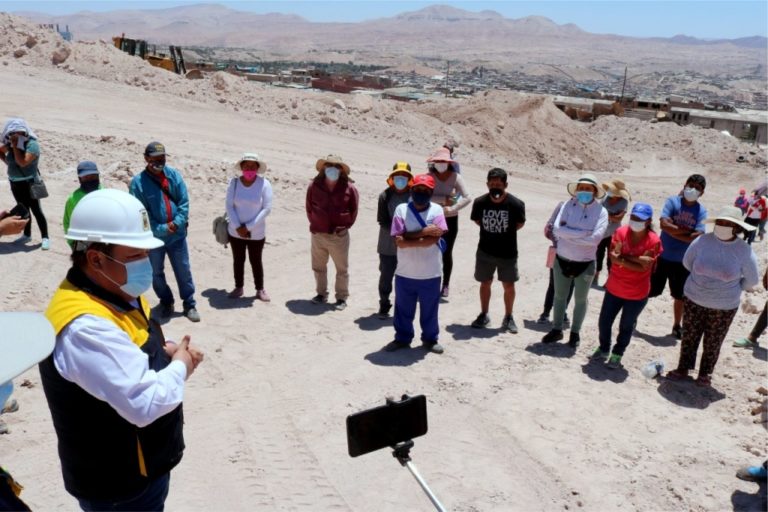 Predios de más de 180 familias de Las Pirámides serán legalizados