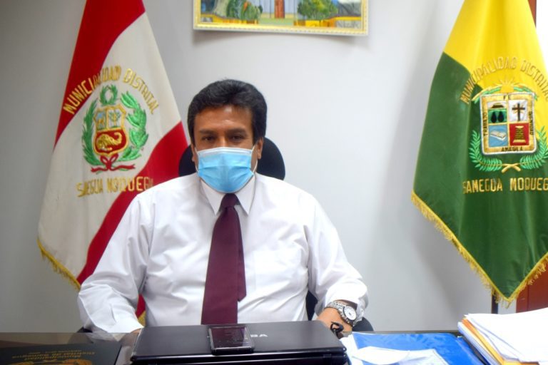 Alcalde Samegua confirma que se contagió de COVID-19