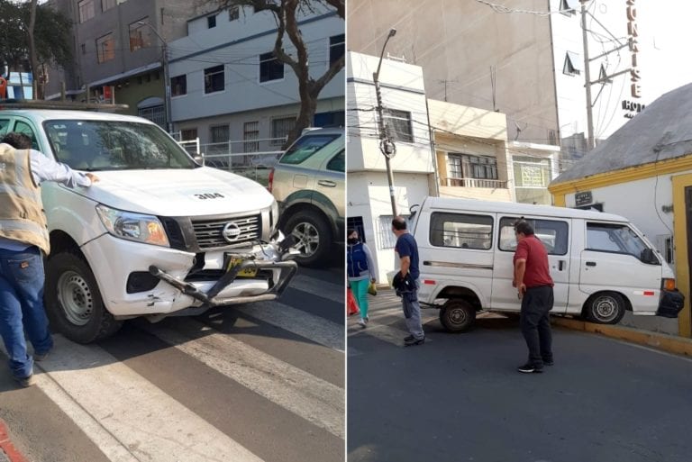 Vehículos chocan violentamente y uno de ellos se empotra en casa