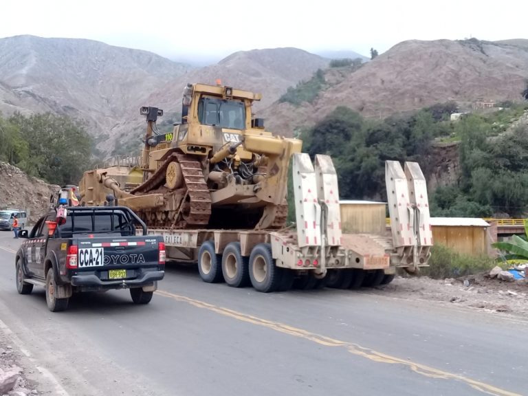 Southern Peru traslada desde Lima equipo de ingeniería para Ejército de Moquegua