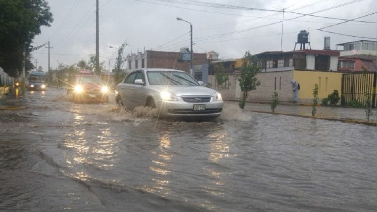Senamhi: Escenario de lluvias en Arequipa es preocupante