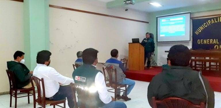 Programa Subsectorial de Irrigación realizó taller informativo sobre represa de Yanapujio