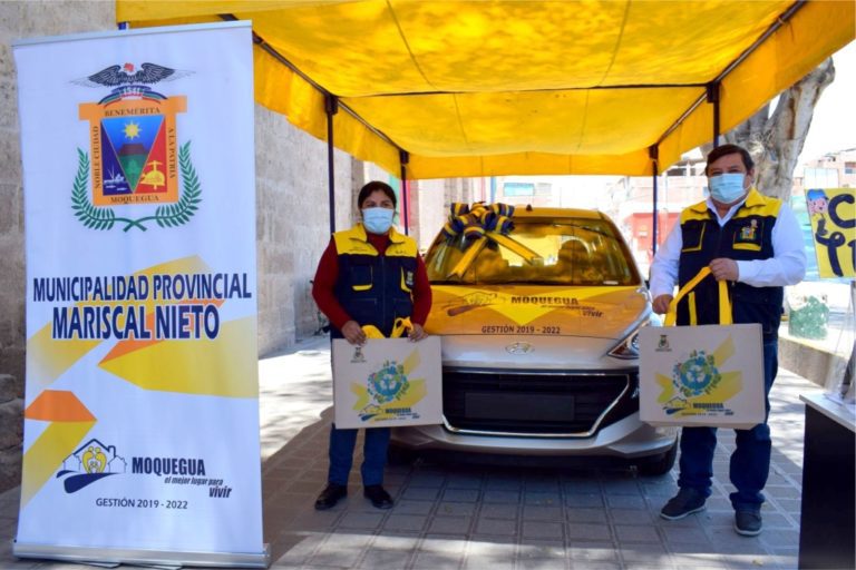 Alcalde presentó el auto 0km, premio para los contribuyentes puntuales en Moquegua