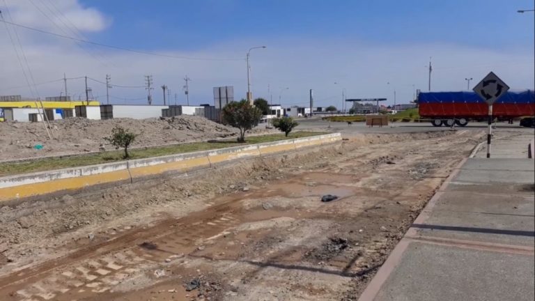 Realizan remodelación de la Av. Jorge Fernández Maldonado