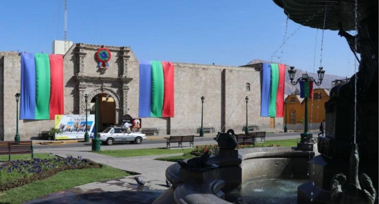 Disponen embanderamiento en la ciudad de Moquegua por aniversario