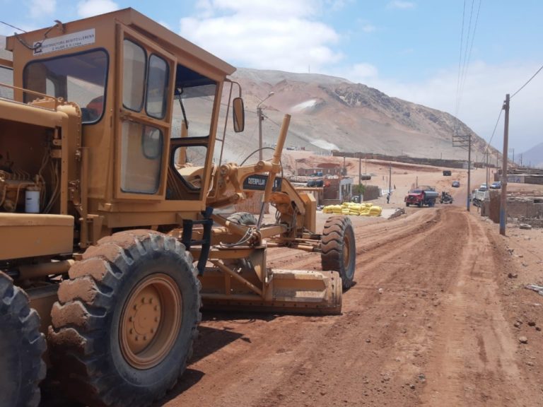 MP Islay inicia mantenimiento de vías en Valle Arriba