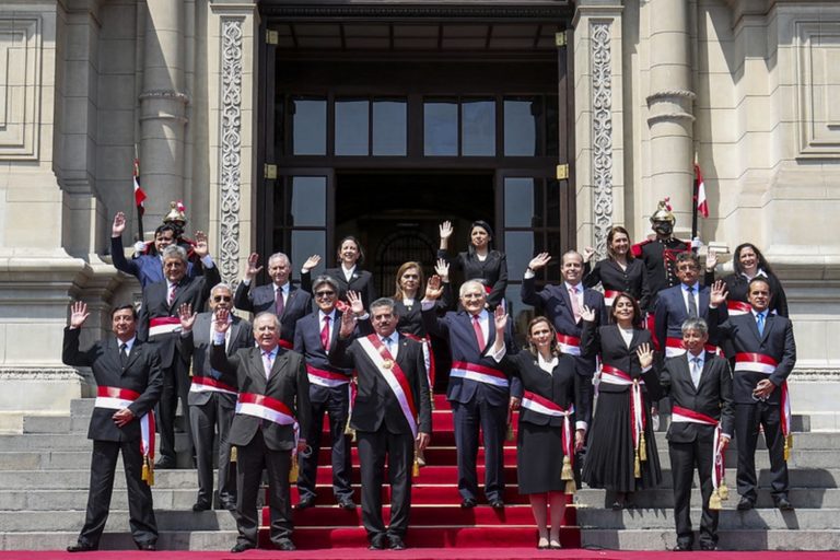 Estos son los 18 ministros del Gabinete Ministerial liderado por Ántero Flores-Aráoz