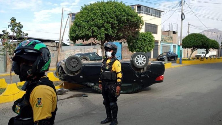 Accidente de tránsito deja un herido en Moquegua