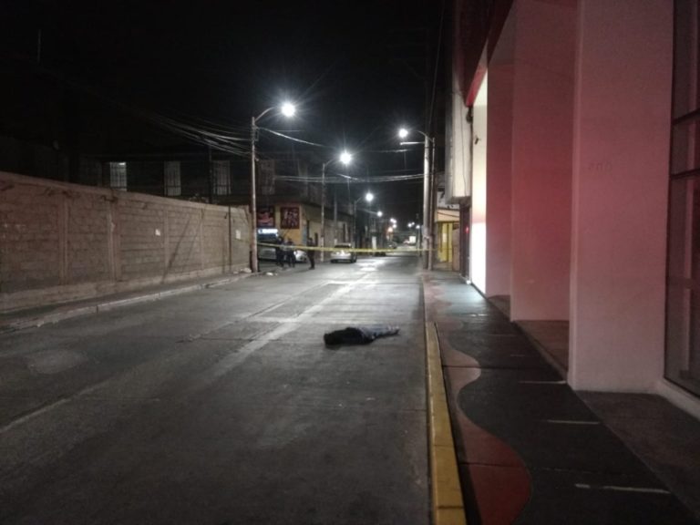 Identifican a varón asesinado en calle Abtao cerca de Scotiabank