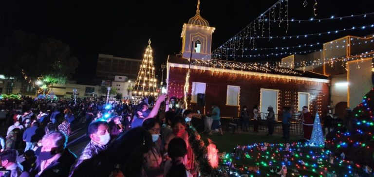 Municipalidad de Ilo llevó a cabo el tradicional Festival de Luces Navideñas
