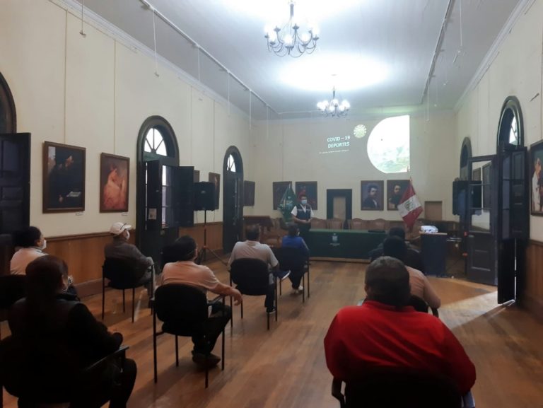 Desarrollan segunda capacitación a deportistas sobre protocolos Covid-19