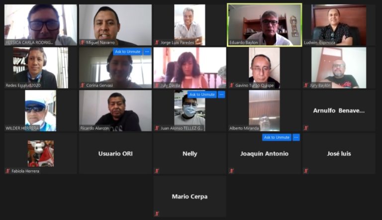 Periodistas de Islay participaron de taller virtual sobre redes sociales para el periodismo de investigación