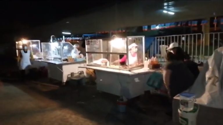 Reubican a vendedores de comidas de la calle Bolognesi