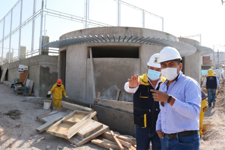 Obra de construcción de Parque Temático supera el 58% de avance físico