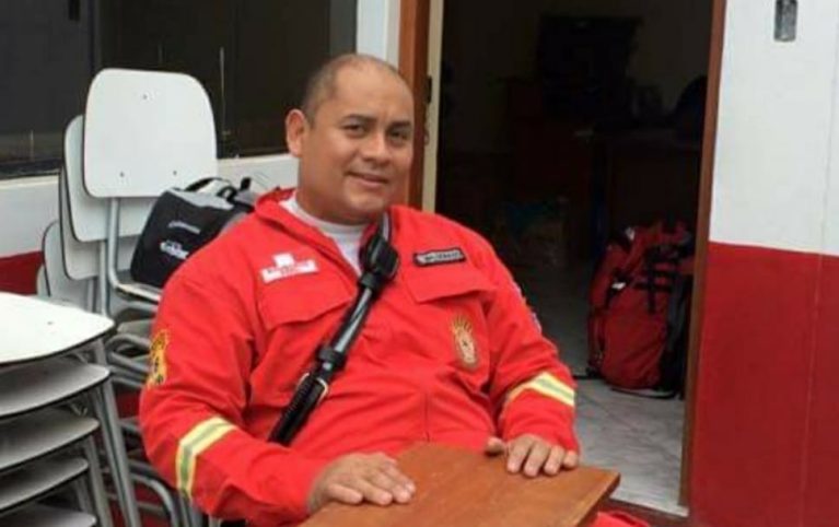Falleció destacado bombero Luis Maldonado Carnero