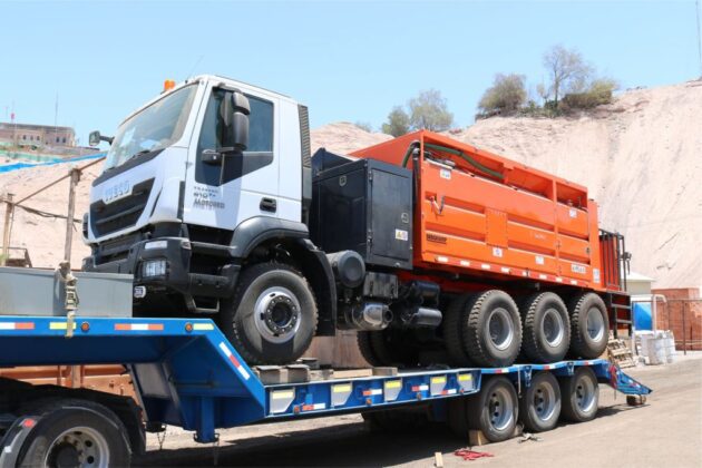 Camion micropavimentador en Moquegua – Abraham Cardenas 12012021 3 La Prensa Regional