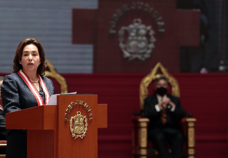 Elvia Barrios es la primera presidenta del Poder Judicial