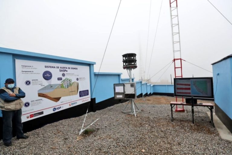 IGP prevé instalar 106 sensores de alerta sísmica en todo el litoral peruano