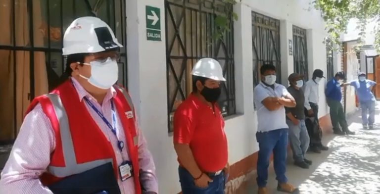 Trabajadores de Consorcio Vial Lima protestan por falta de pagos 