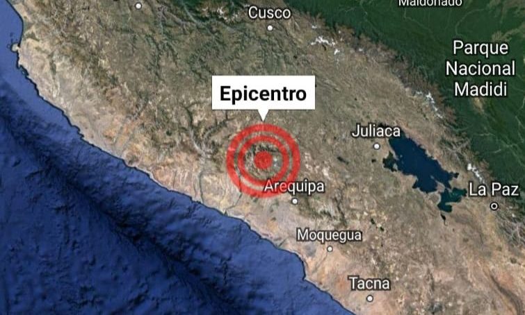 IGP: sismo y 12 réplicas remecen localidades de Caylloma en Arequipa