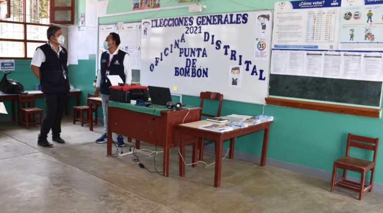 ODPE Arequipa verifica locales de votación en la provincia de Islay