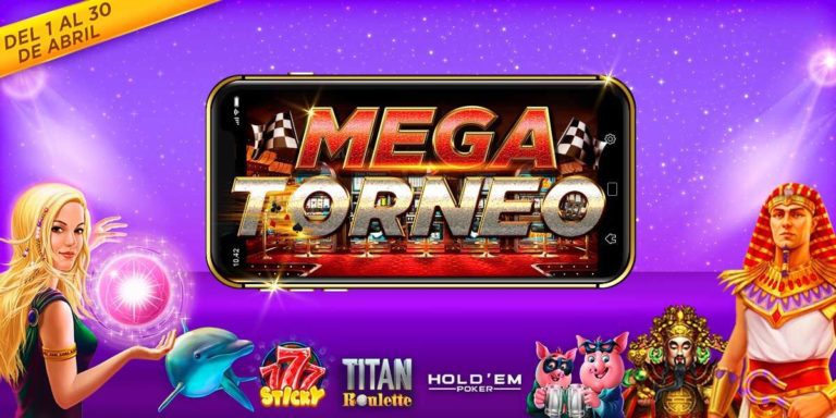 Mega torneo: ¡Sé parte de un torneo de casino nunca antes visto!