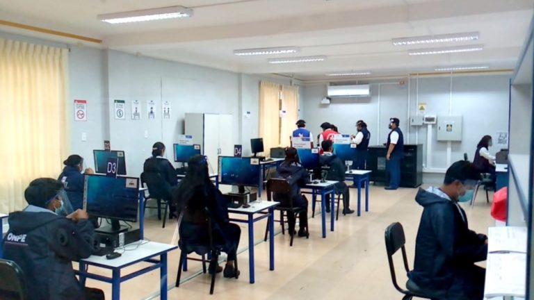 ODPE Mariscal Nieto realizó simulacro oficial del sistema de cómputo electoral