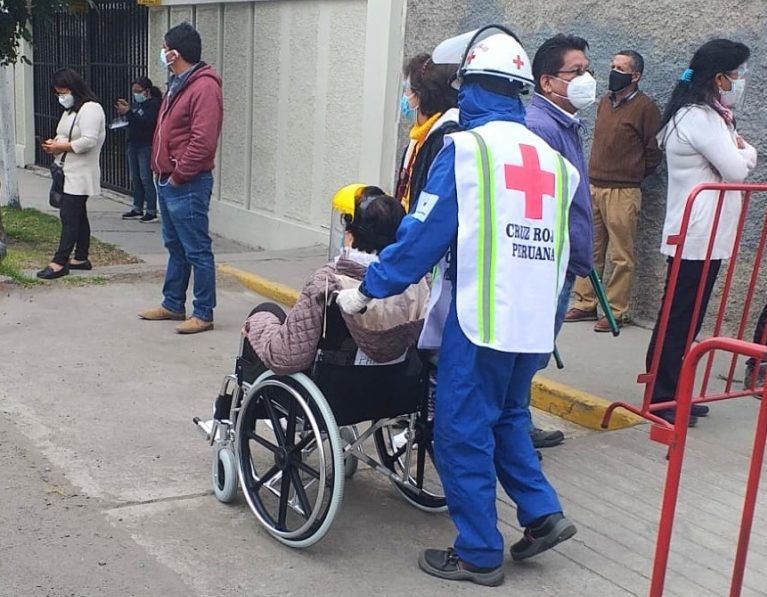 Cruz Roja de Arequipa denuncia no vacunación de personal voluntario