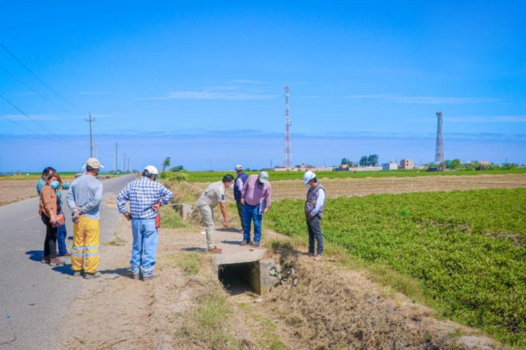 Inician obra del canal Huarango en Punta de Bombón